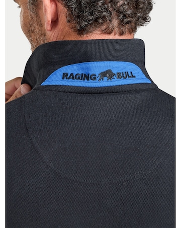 Raging Bull Classic Organic Polo Black