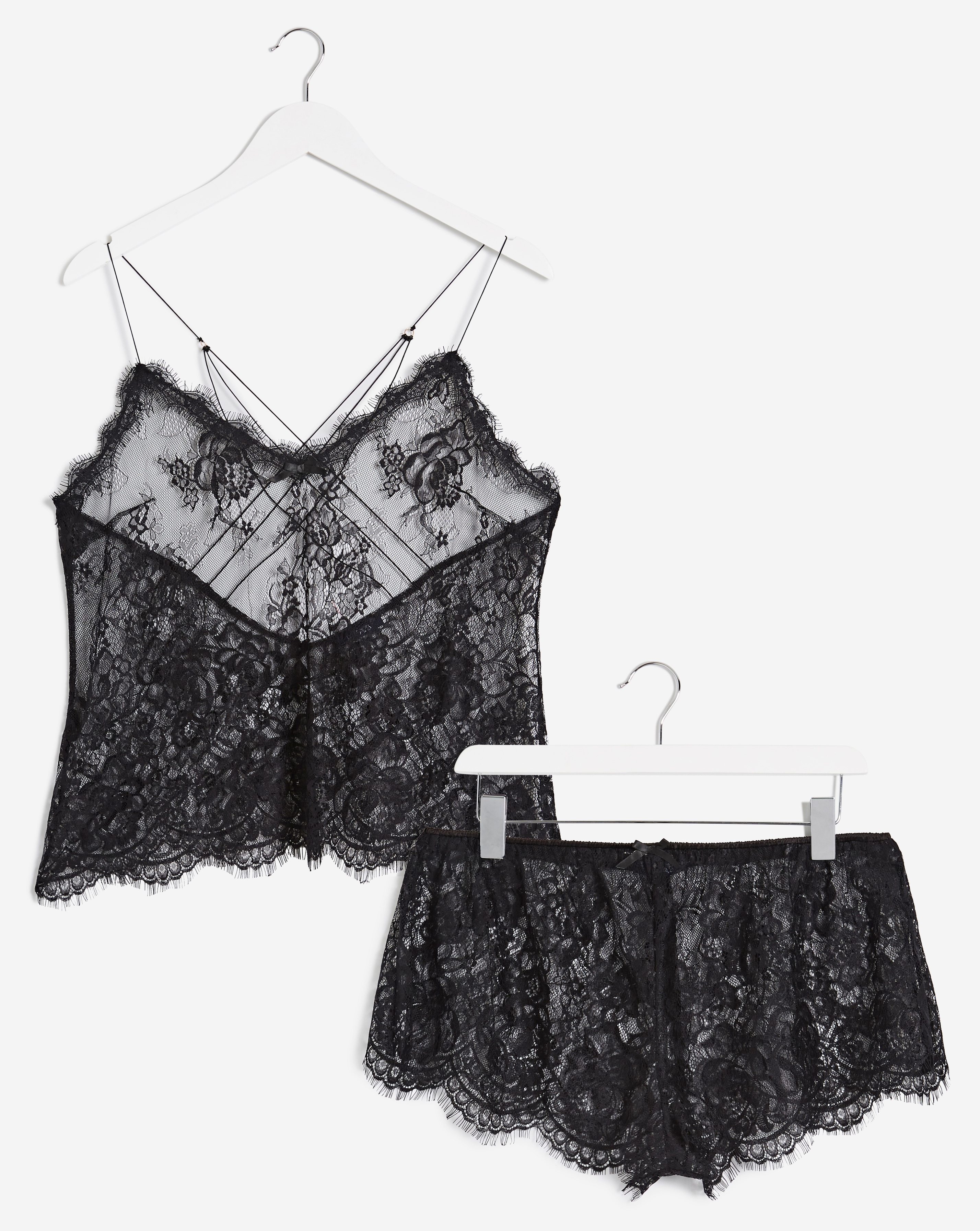 Figleaves Gigi Lace Cami and Short Set