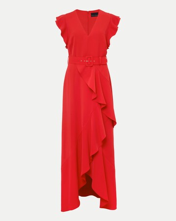 Phase Eight Pheobe Frill Belted Dress