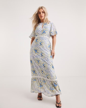 Hope & Ivy Hedda Floral Maxi Dress