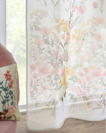 Catherine Lansfield Countryside Floral Voile