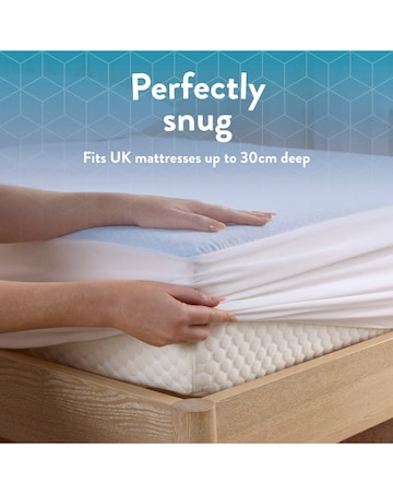 Slumberdown Cool Summer 30cm Fitted Sheet