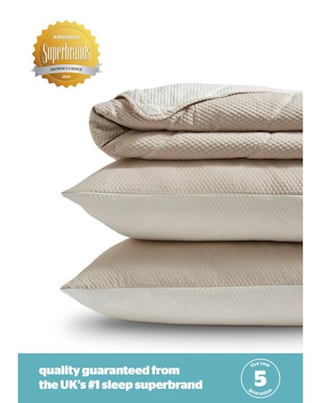 Silentnight Summer Breeze Reversible Coverless 2.5 Tog Duvet