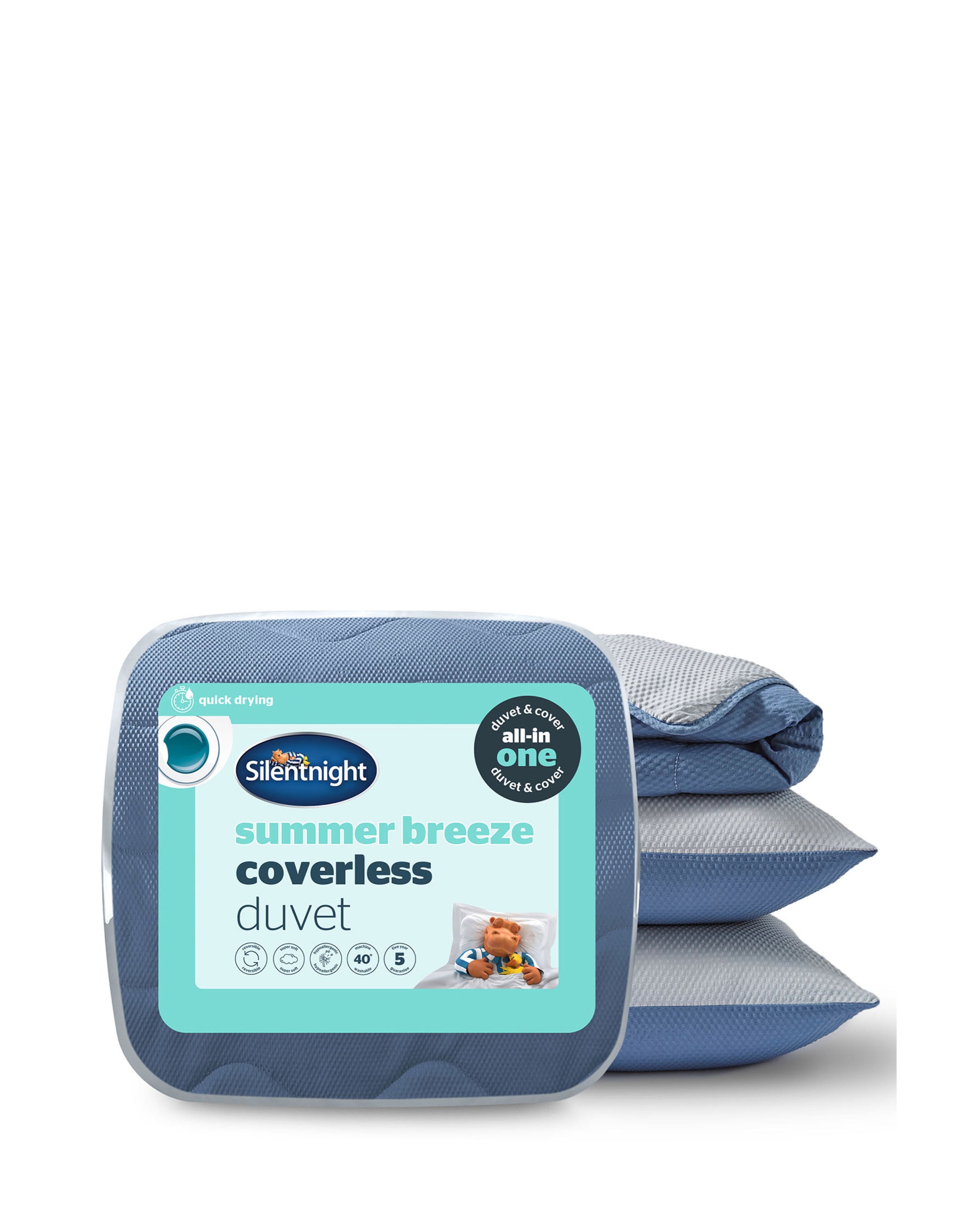 Silentnight Reversible 2.5 Tog Duvet