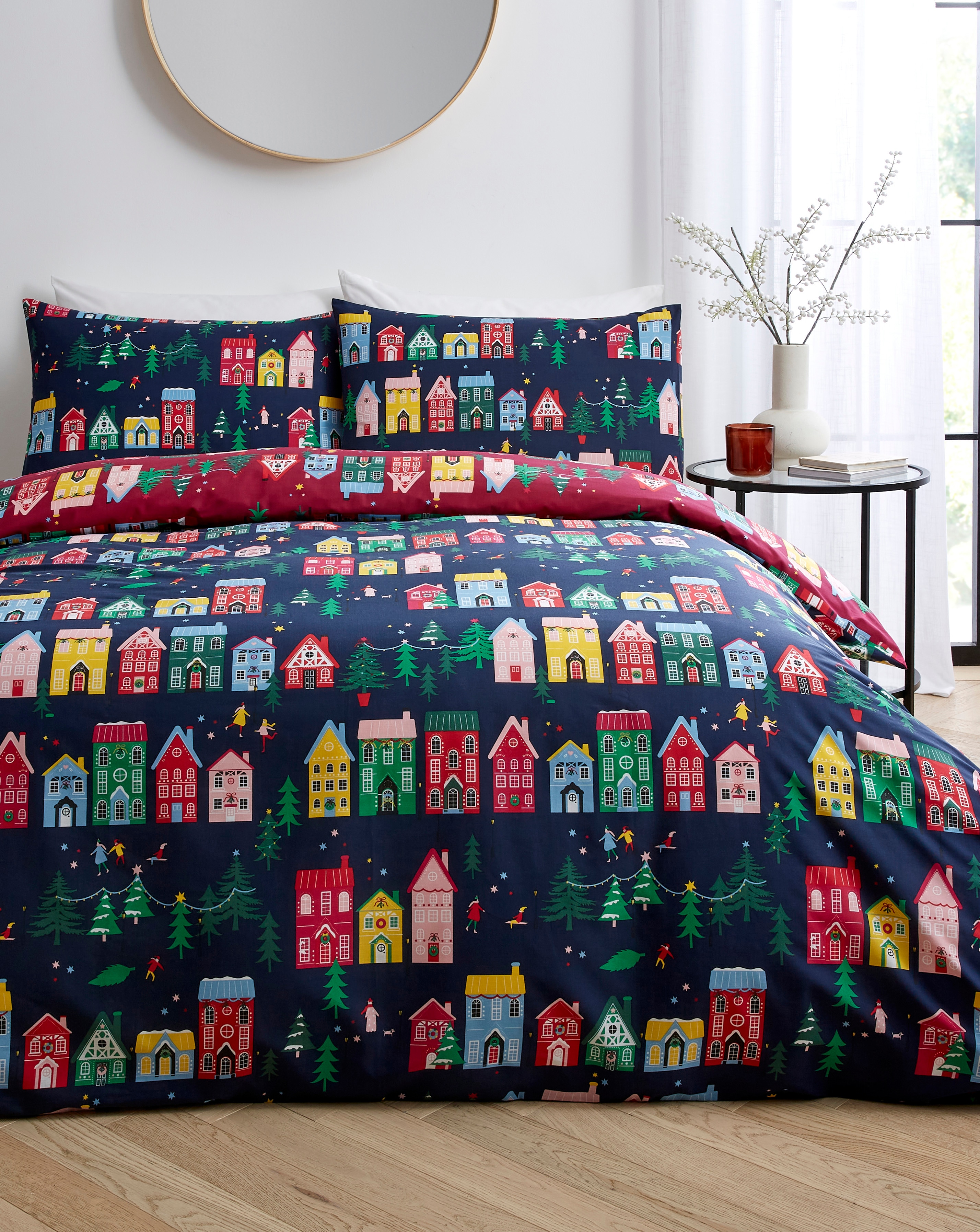 Festive Town Duvet Cover Set