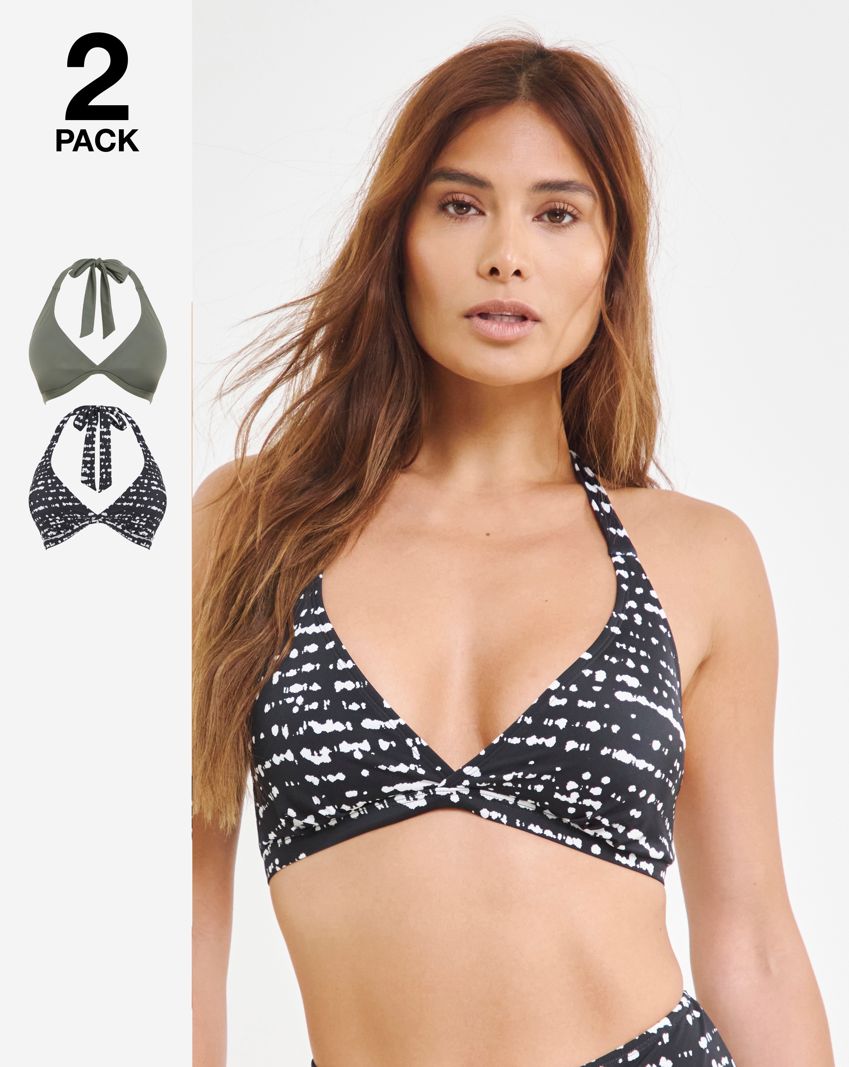 Value 2 Pack Bikini Tops