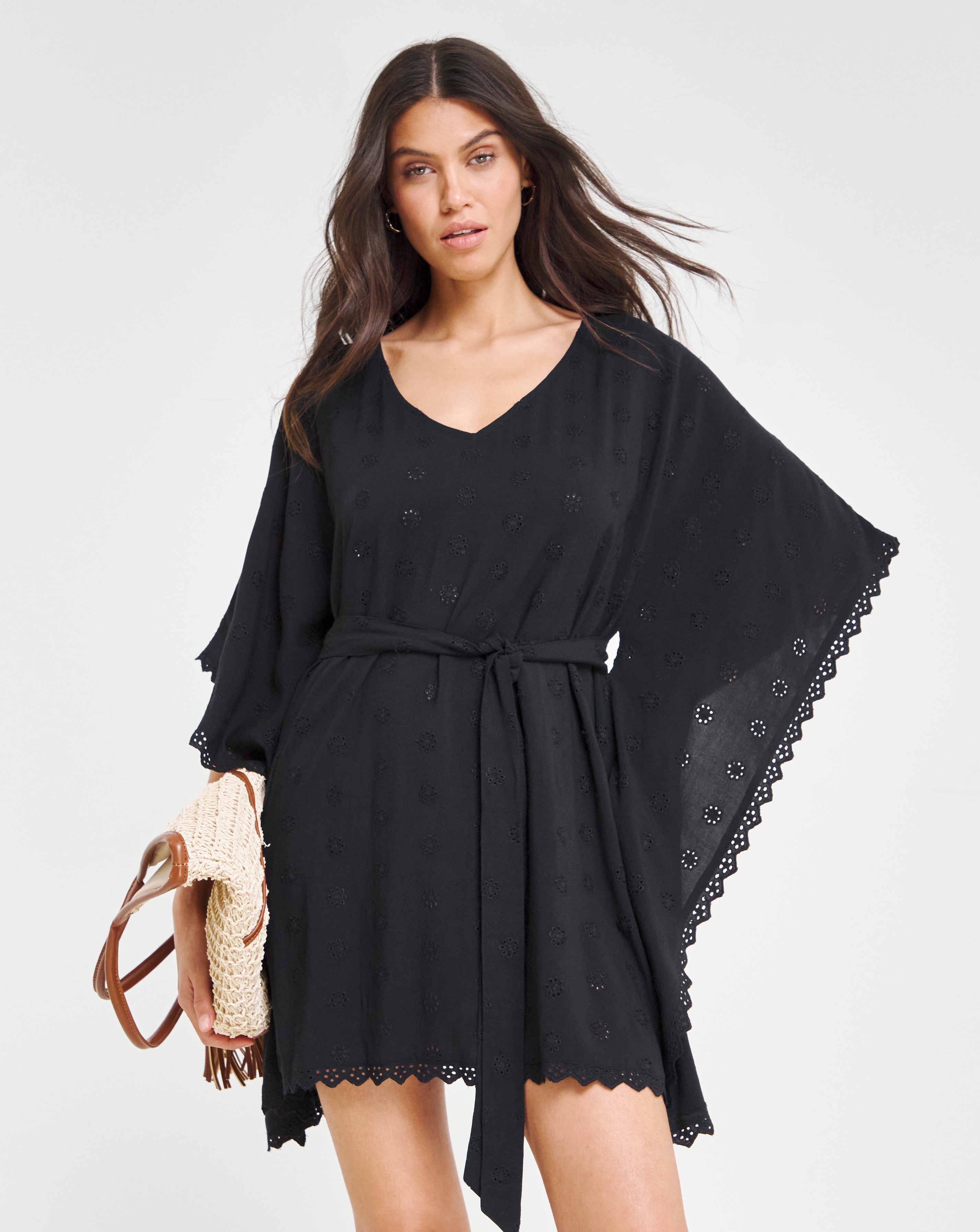 Beach To Broderie Kaftan