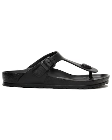 Birkenstock Gizeh EVA Black Toe Post Sandals Standard Fit