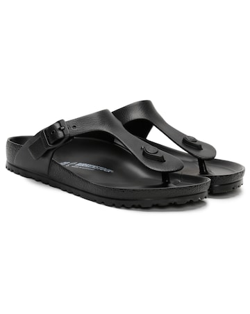 Birkenstock Gizeh EVA Black Toe Post Sandals Standard Fit