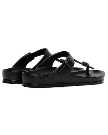 Birkenstock Gizeh EVA Black Toe Post Sandals Standard Fit