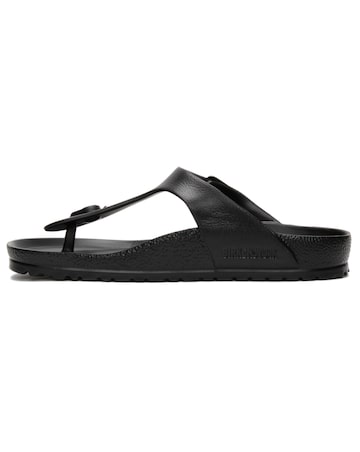 Birkenstock Gizeh EVA Black Toe Post Sandals Standard Fit