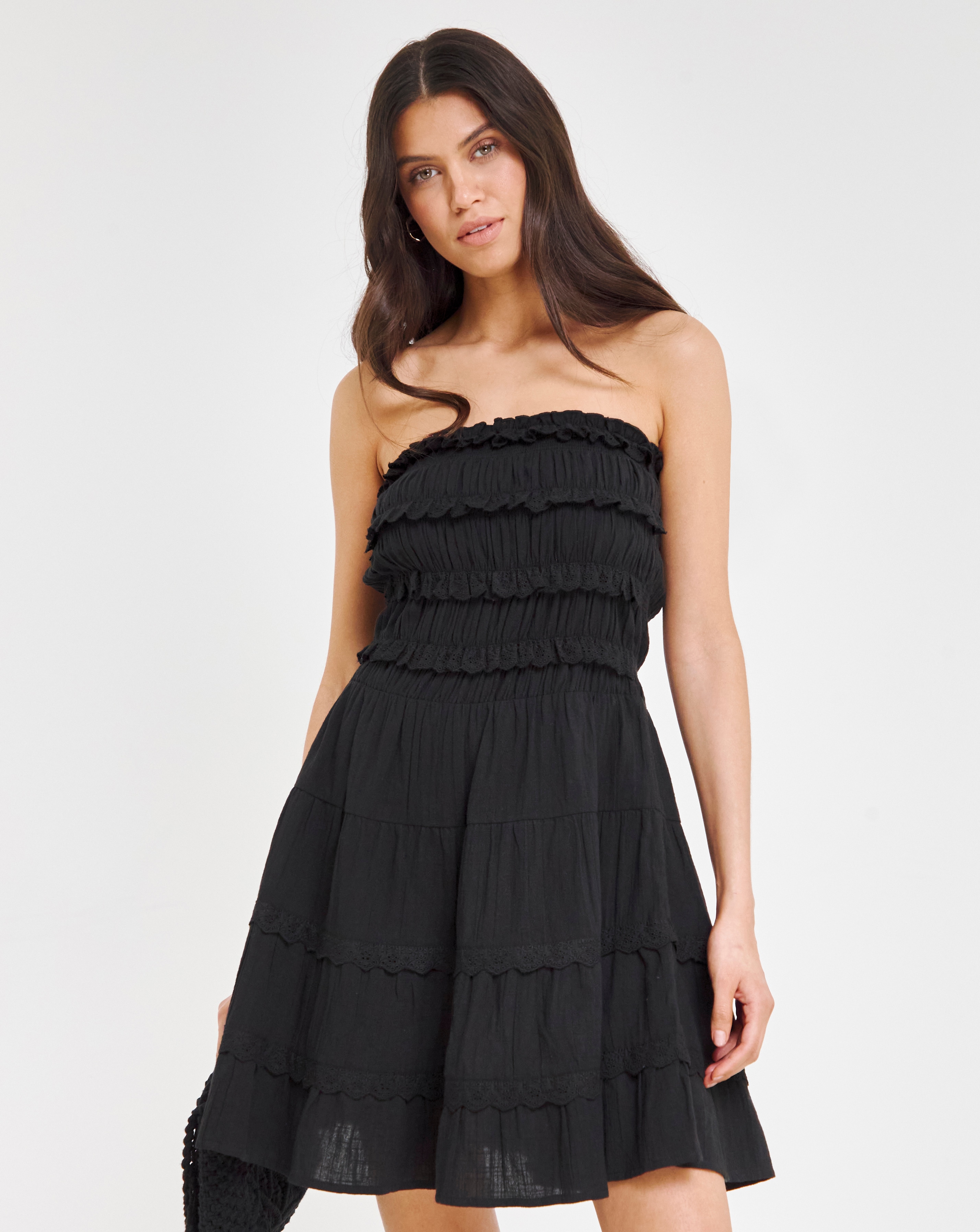 Beach To Broderie Mini Dress