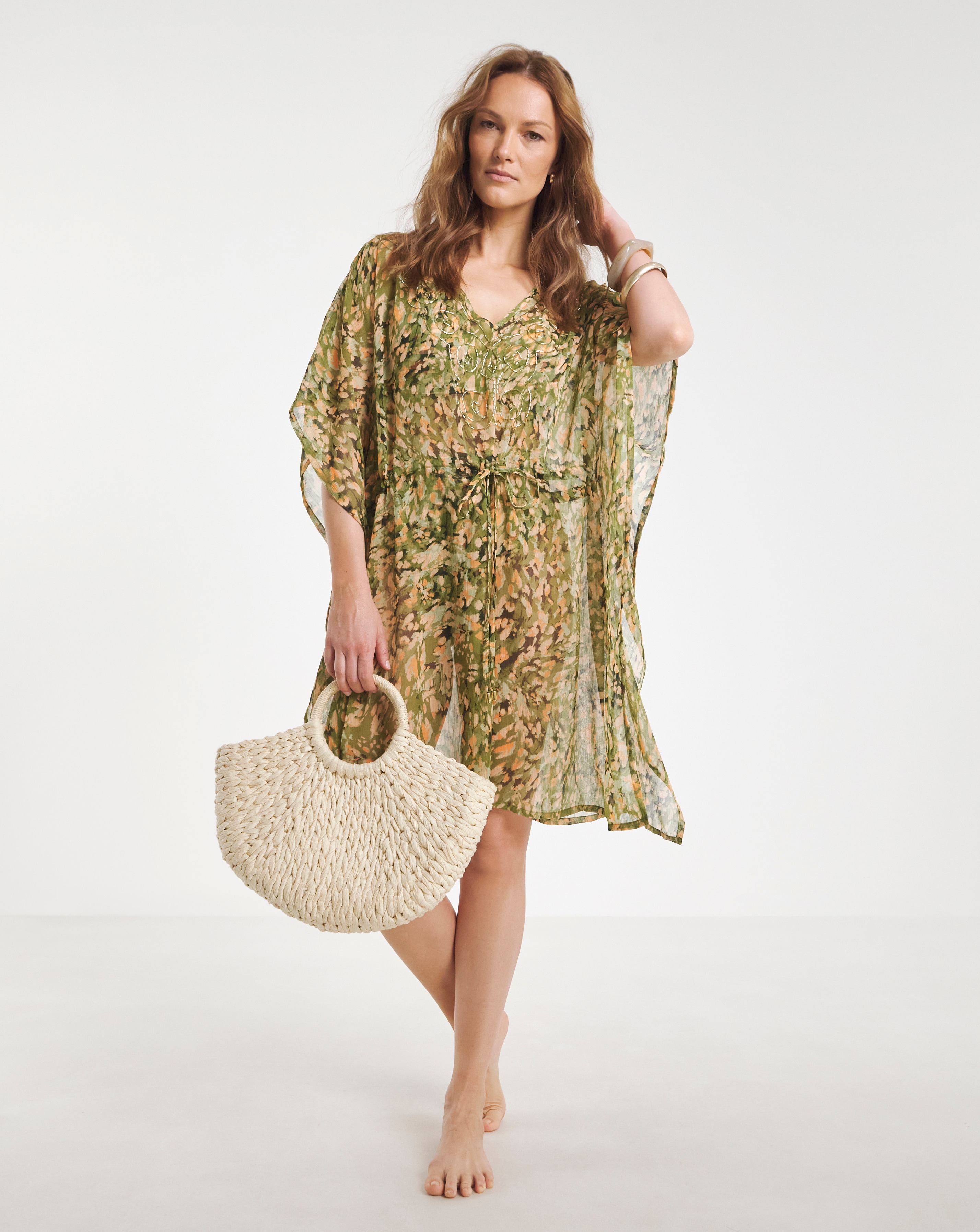 Magisculpt Embellished Kaftan