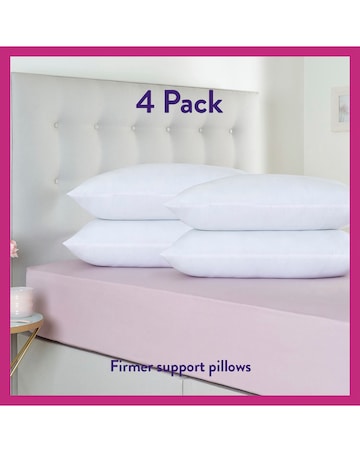 Slumberdown Super Support Cosy Nights 4 Pack Pillows