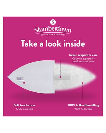 Slumberdown Super Support Cosy Nights 4 Pack Pillows