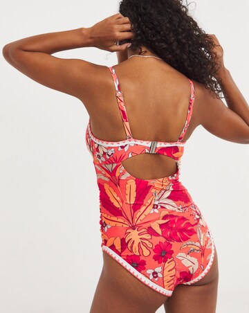Figleaves Frida Underwired Bandeau Swimsuit