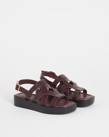 Finch Chunky Fisherman Sandals - Extra Wide Fit (EEE)