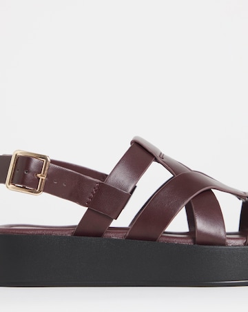 Finch Chunky Fisherman Sandals - Extra Wide Fit (EEE)