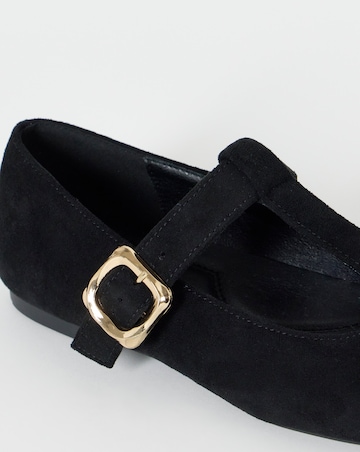 Rose T Bar Mary Jane Shoes - Extra Wide Fit (EEE)