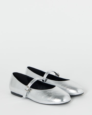 Calla Classic Mary Jane Ballerina Shoes - Extra Wide Fit (EEE)