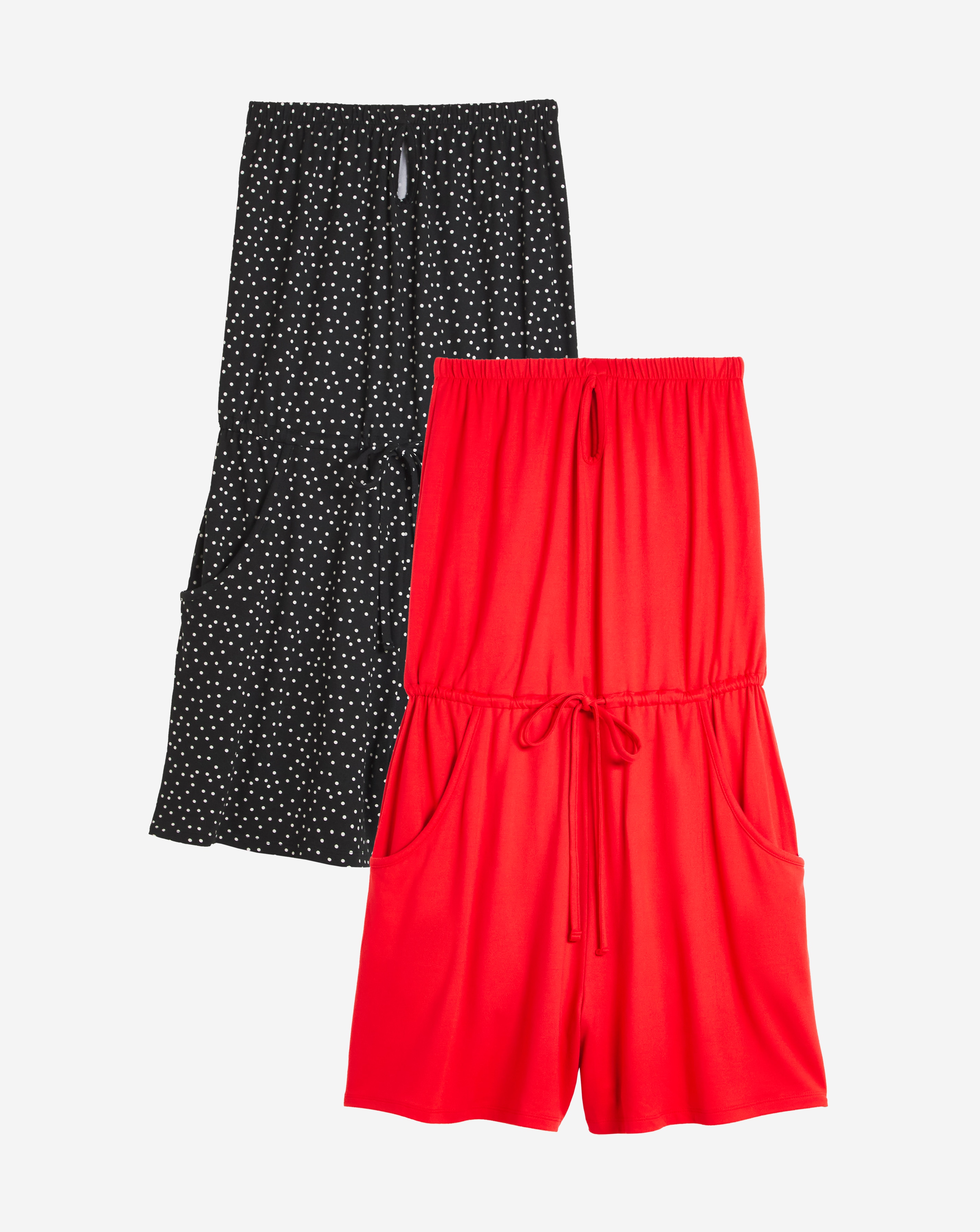 2 Pack Bandeau Playsuit