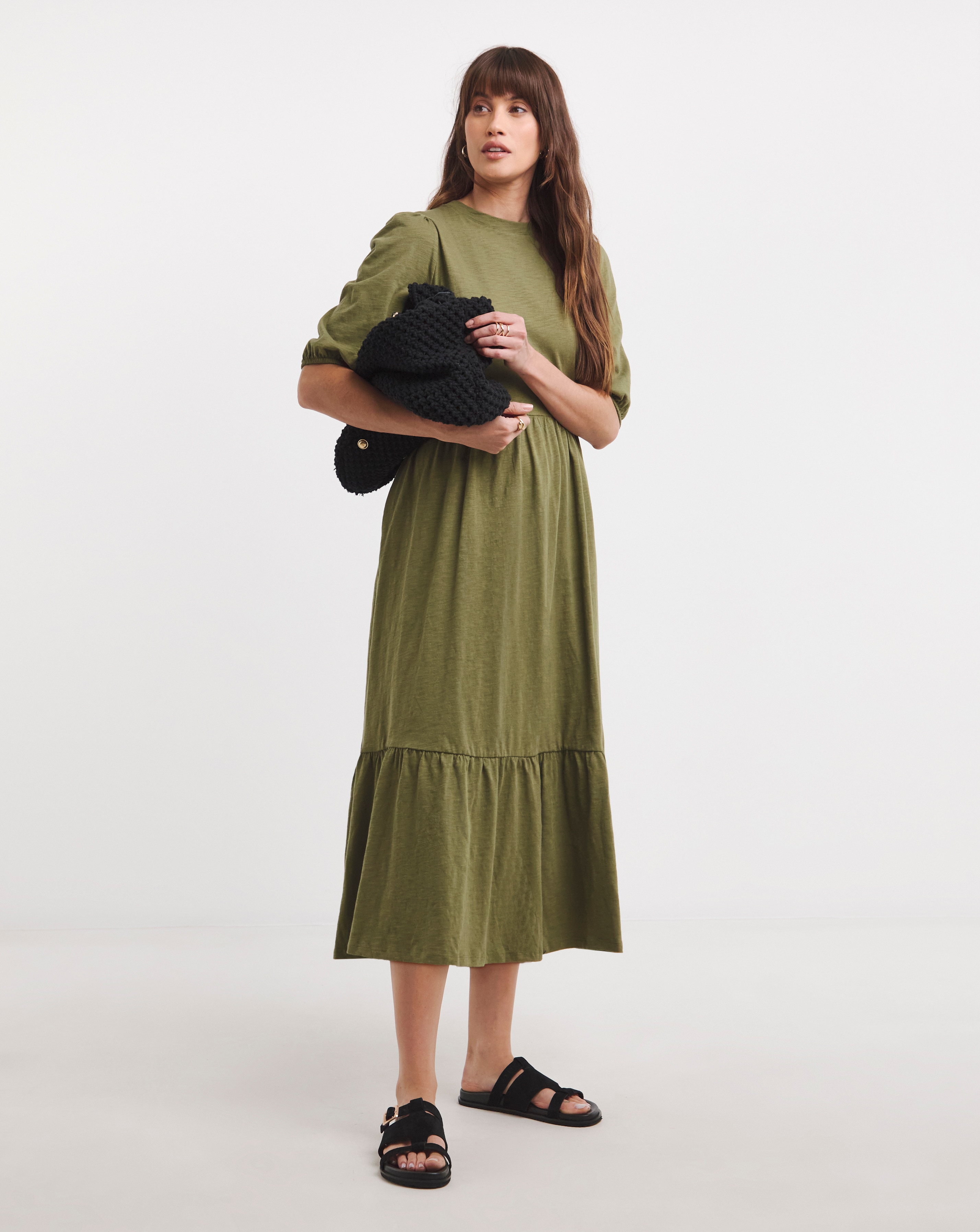 Jersey Smock Dress