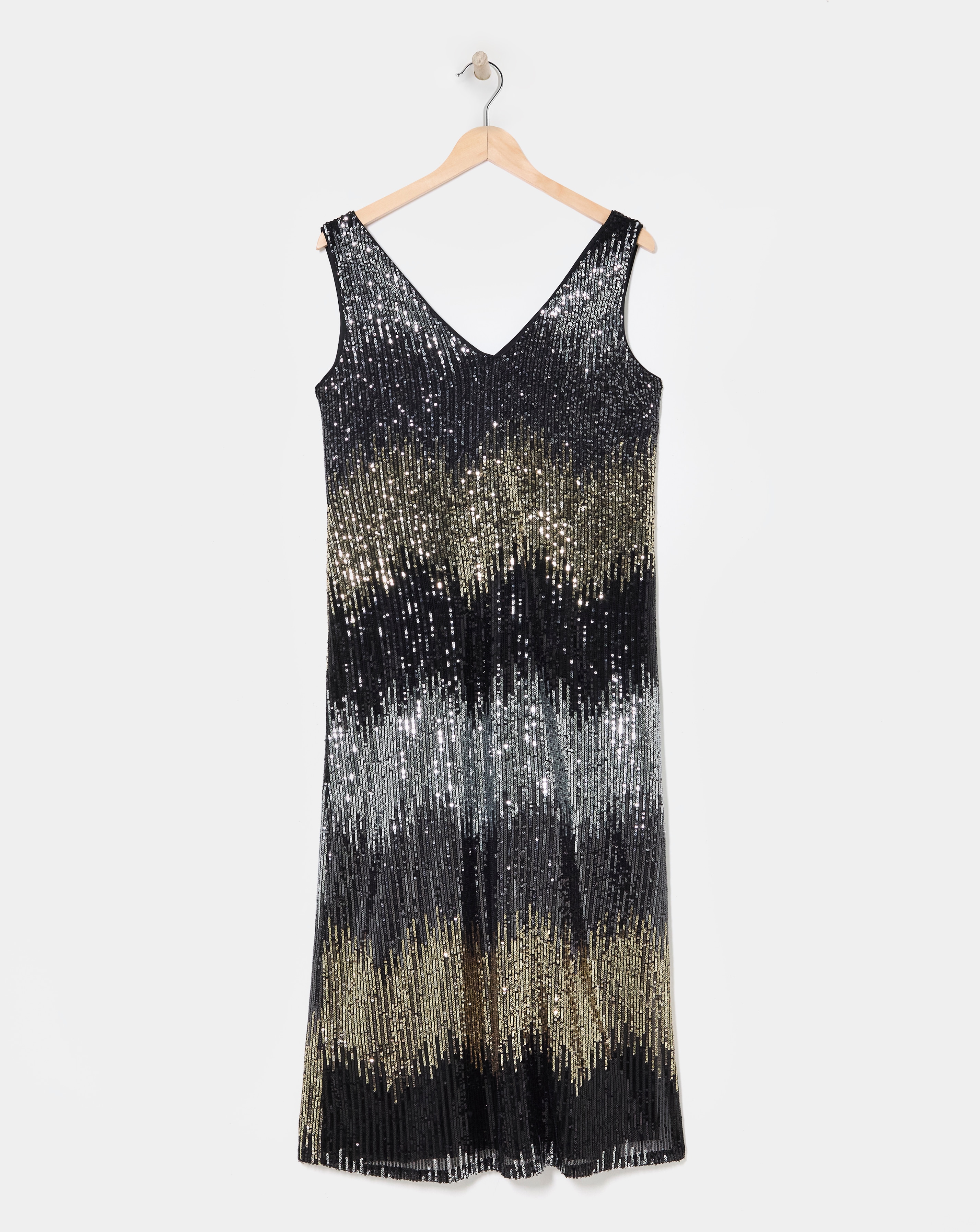 Sequin Slip Dress