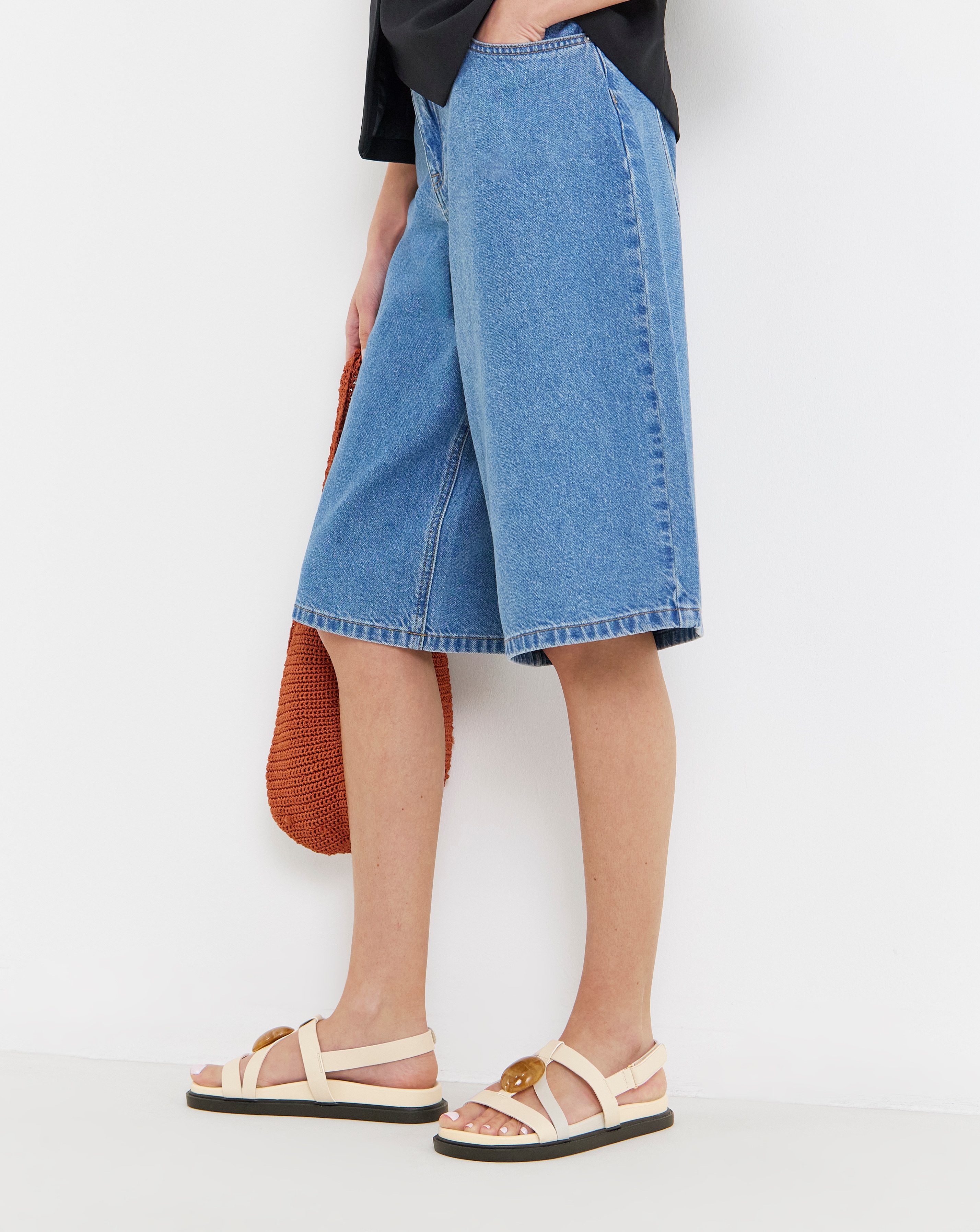 New In - Trim Detail Sandals Wide