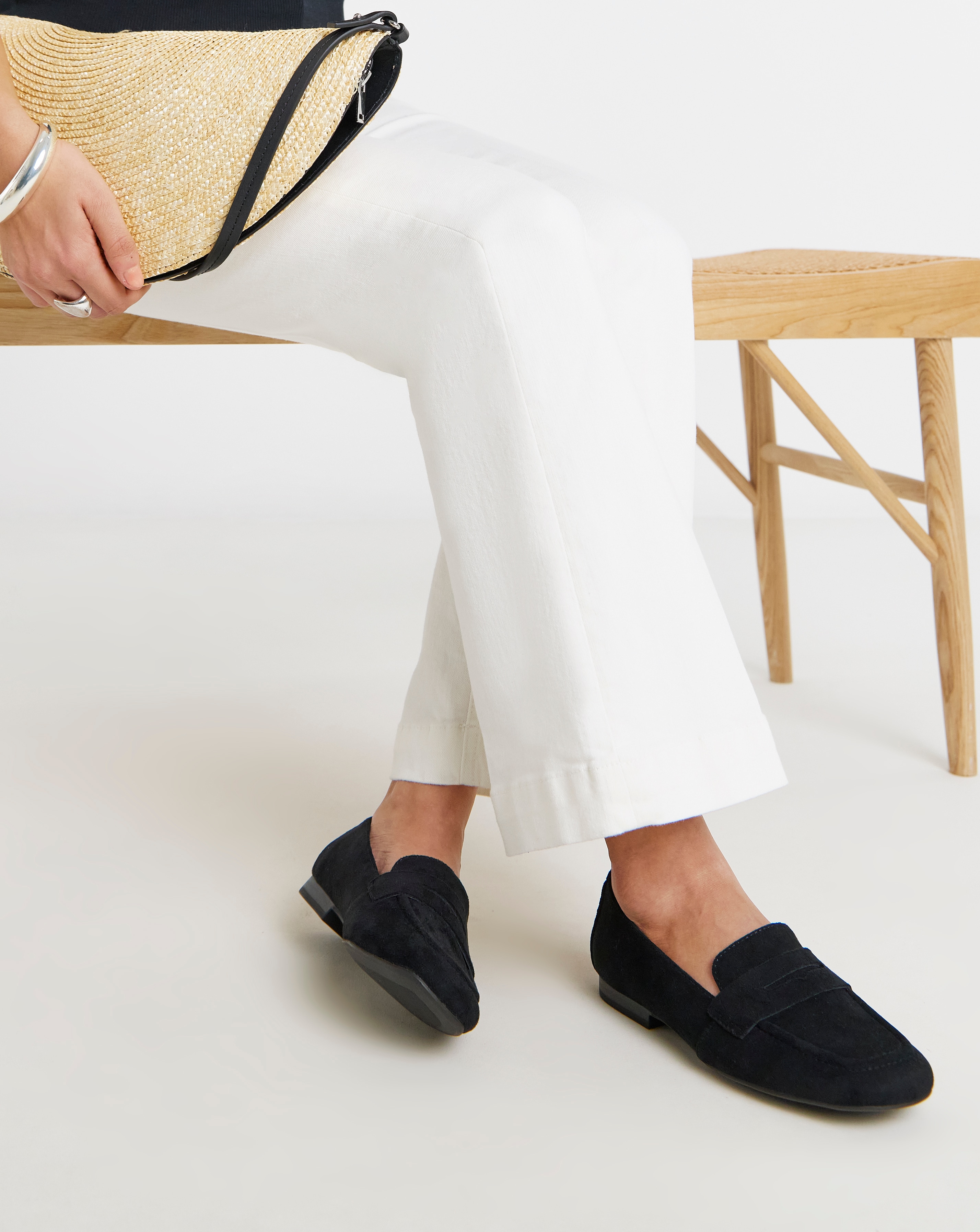 New In - Soft Square Toe Loafer Ex Wide