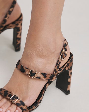 Arlo Barely There Heeled Sandals - Extra Wide Fit (EEE)