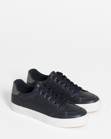Millie Classic Lace Up Trainers - Wide Fit (E)