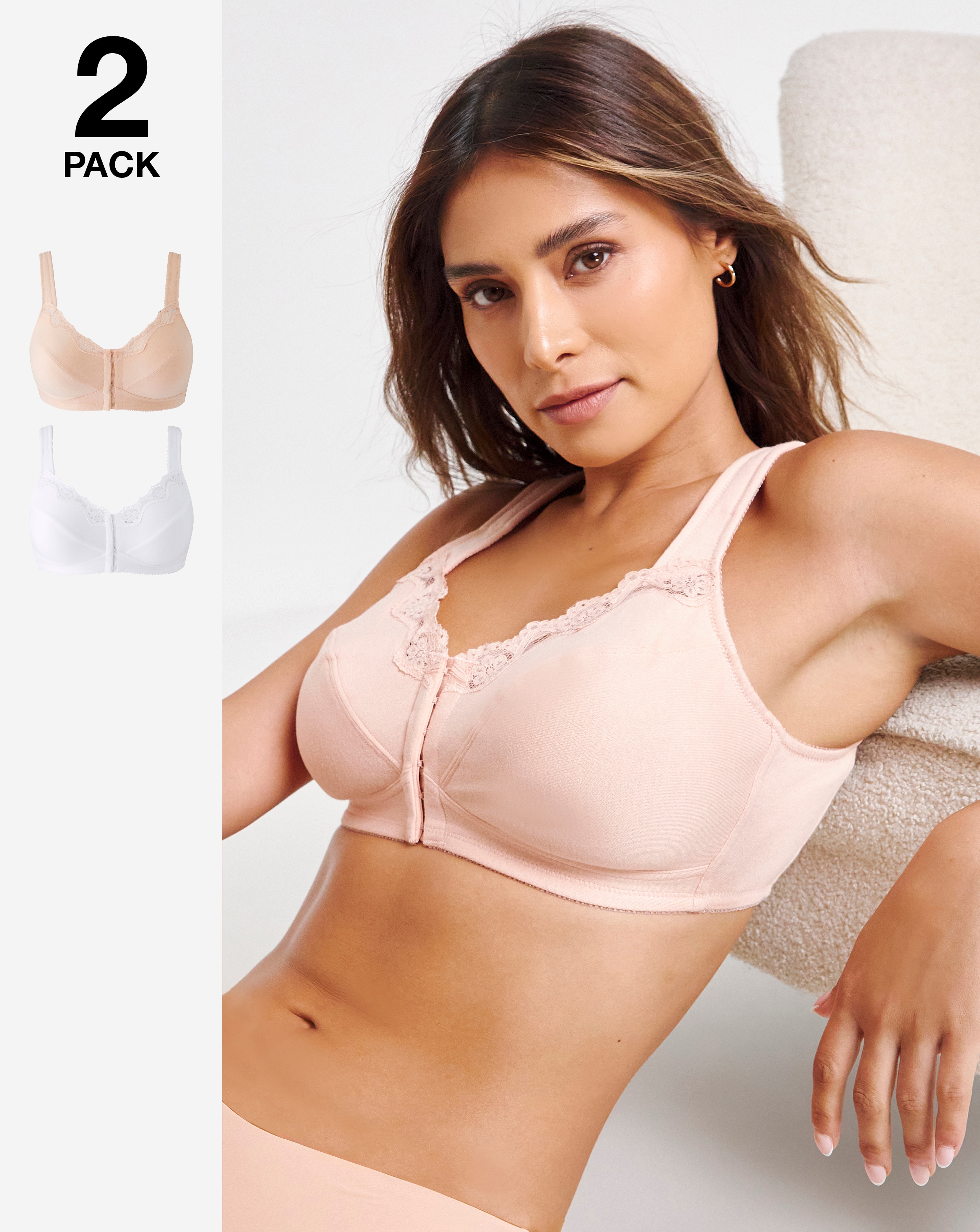 2Pack Back Support Bras