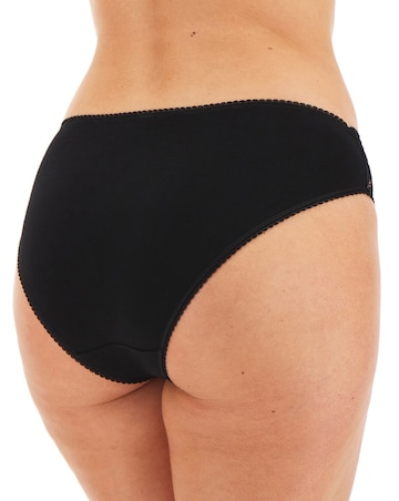 5PK Lace Top High Leg Briefs