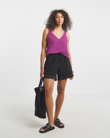 Simply Be Purple Sleeveless V Neck Cami