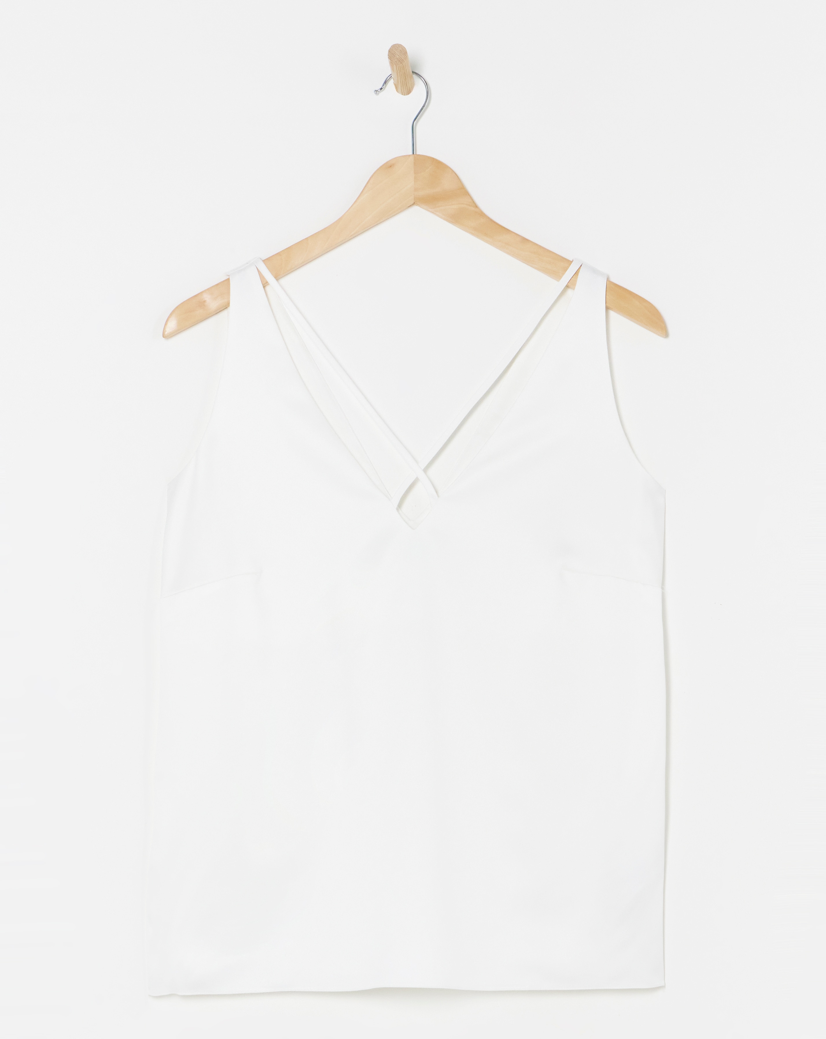 Ivory Criss Cross Cami