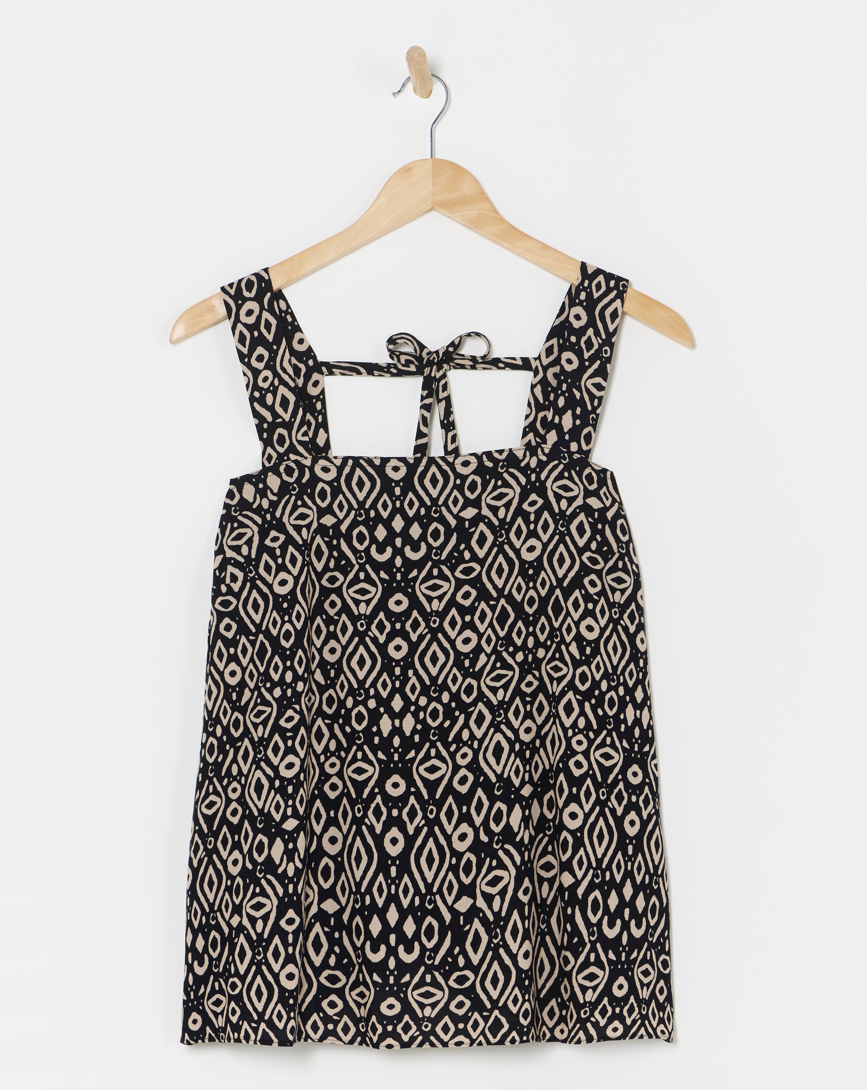 Mono Print Beaded Cami