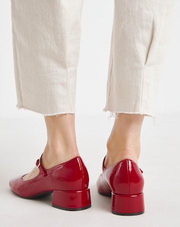 Blithe Low Block Heel Mary Jane - Extra Wide Fit (EEE)