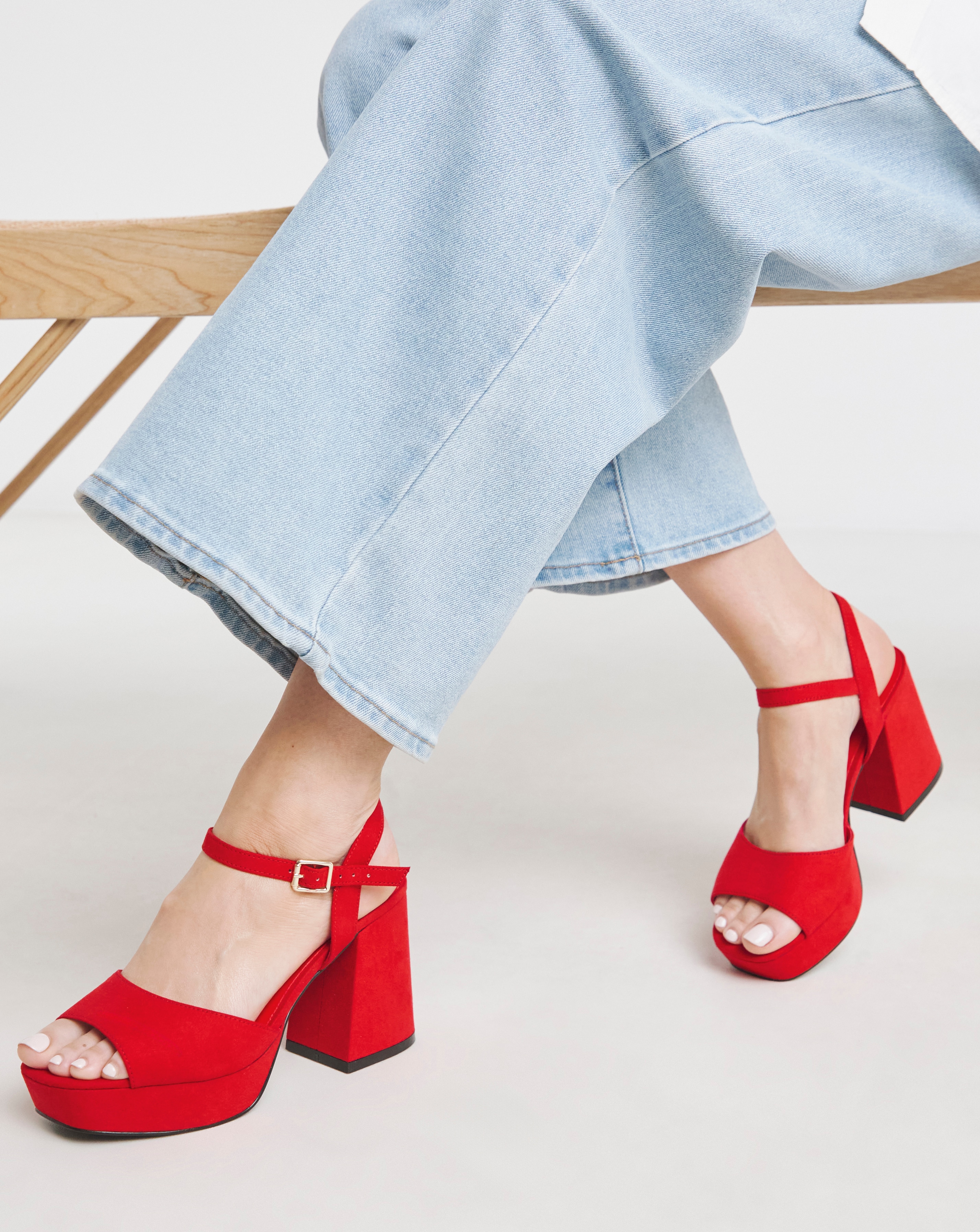 Platform Heels Wide Fit