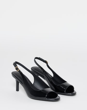 Bex Peep Toe Heel Sandals - Extra Wide Fit (EEE)