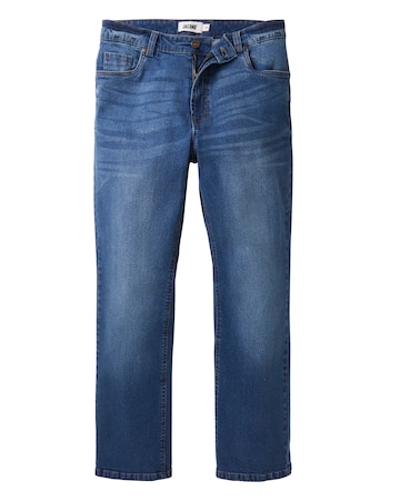 Loose Stonewash Jeans 31 in