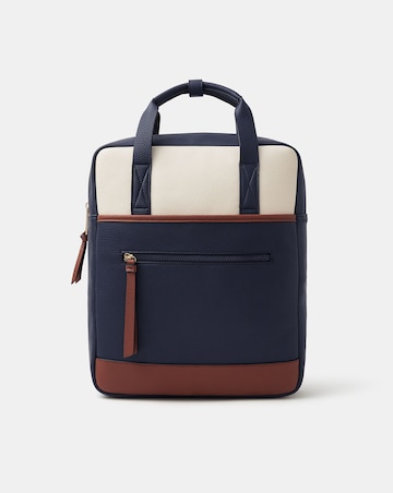 Accessorize Faux Leather Backpack