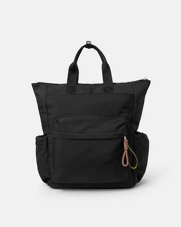 Accessorize Nylon Top Handle Backpack