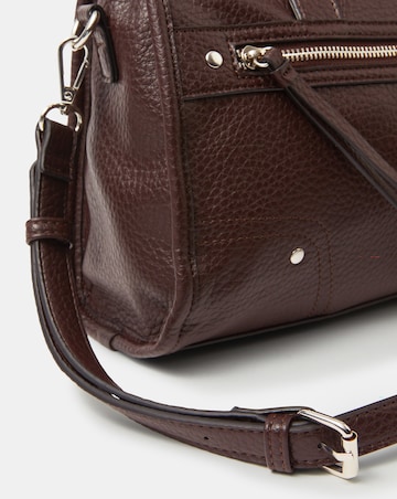 Accessorize Faux Leather Zip Handbag