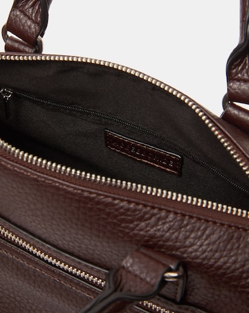 Accessorize Faux Leather Zip Handbag