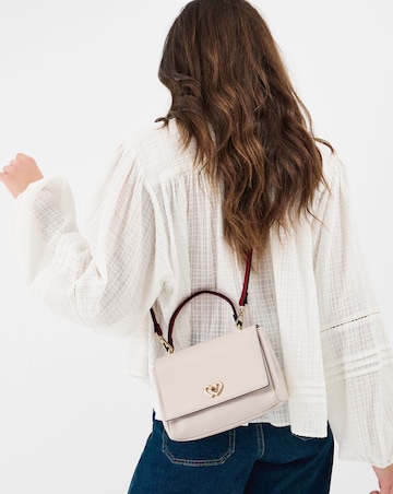 Accessorize Double Heart Crossbody Handbag