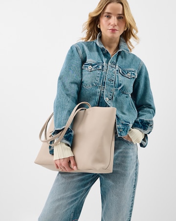 Accessorize Charm Faux Leather Tote Bag