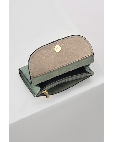 Luella Grey Marina Green Medium Purse