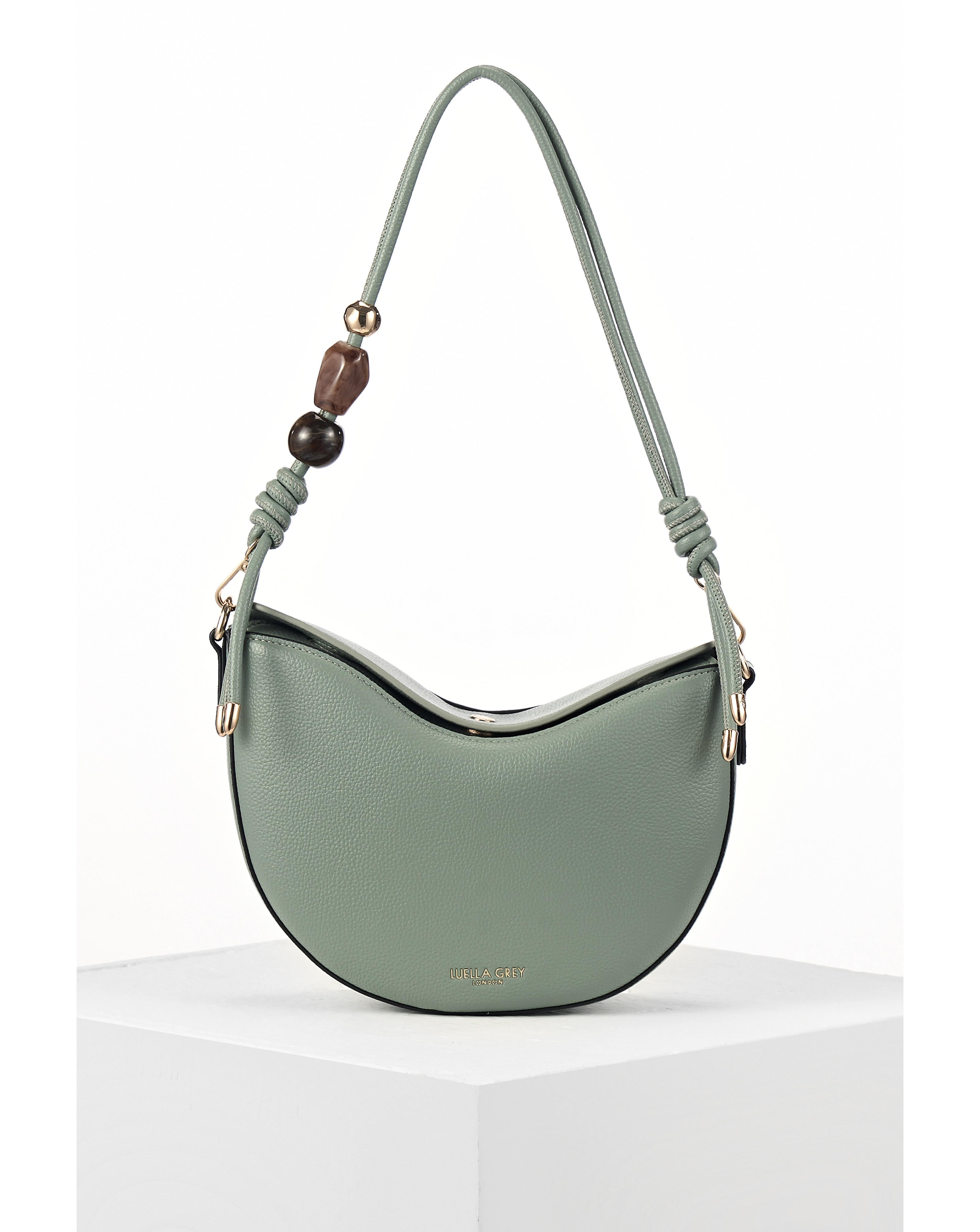 New In - Luella Grey Cora Green Crossbody