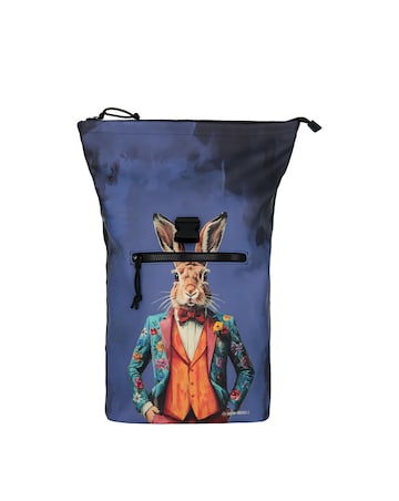 New Rebels Rabbitsuit PU Rolltop Laptop (15.6") Backpack