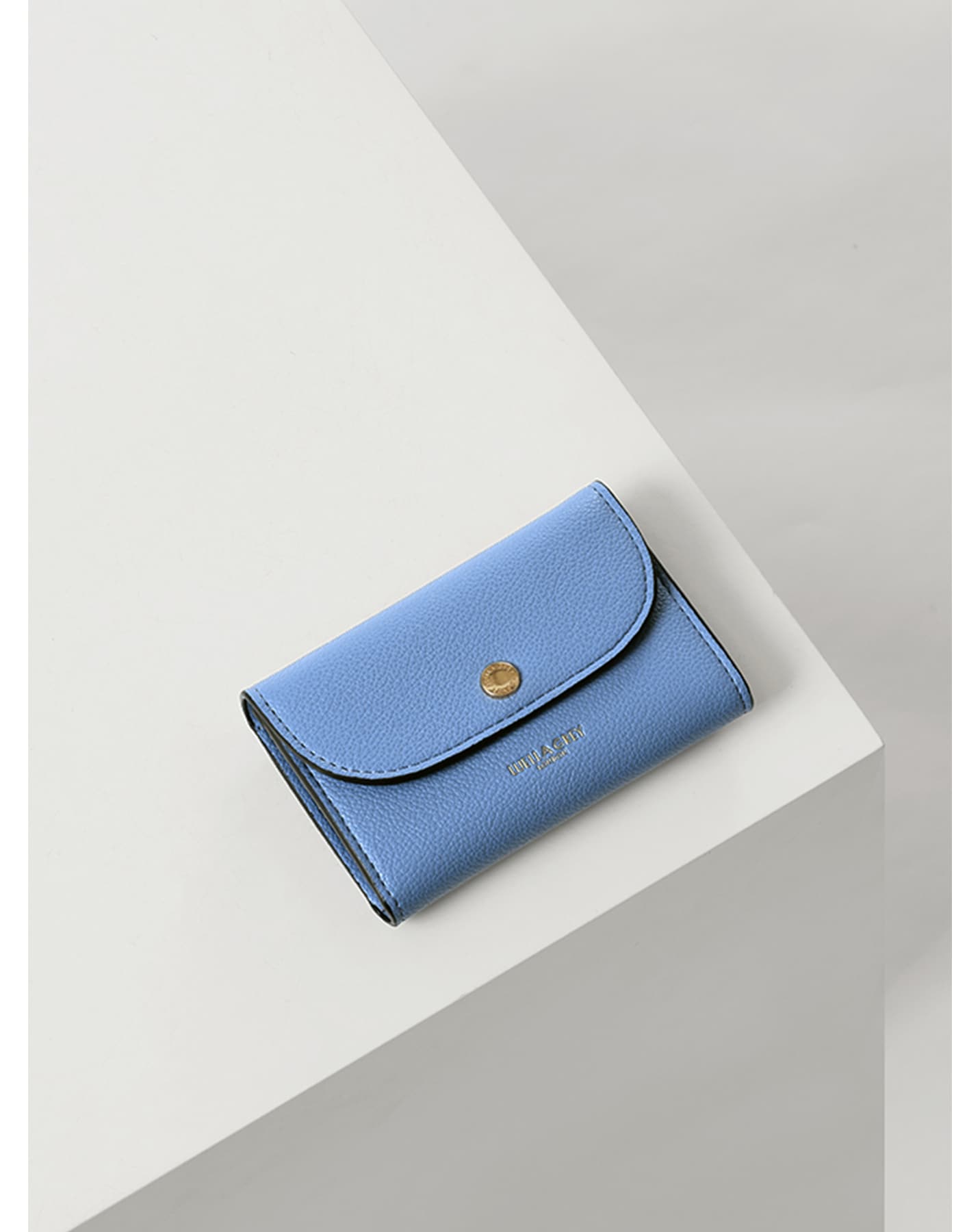 Luella Grey Marina Blue Medium Purse